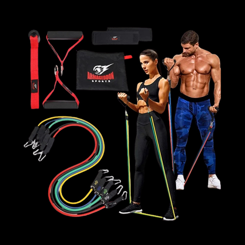 Armageddon Sports 11-Piece Exercise Band Set-factsheets