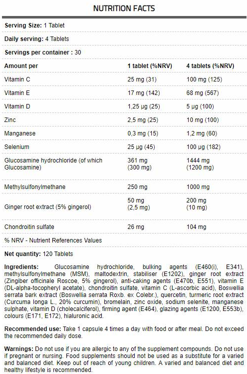 FA Nutrition CORE Flex-factsheets