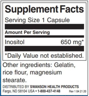 Swanson Inositol-factsheets