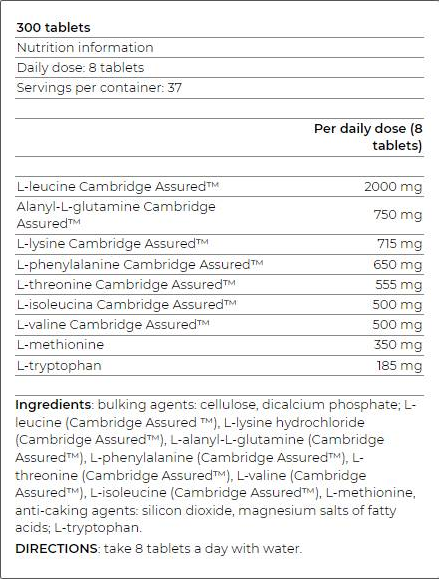 Yamamoto Nutrition Essential Amino-factsheets