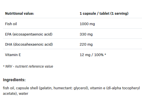 SFD Omega 3 Strong-factsheets