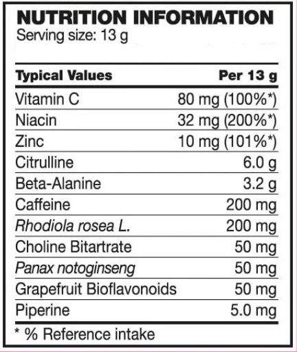 BSN N.O.XPLODE 650G / 50 SERV-factsheets