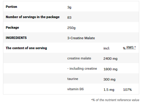 Allnutrition 3-Creatine Malate Powder-factsheets