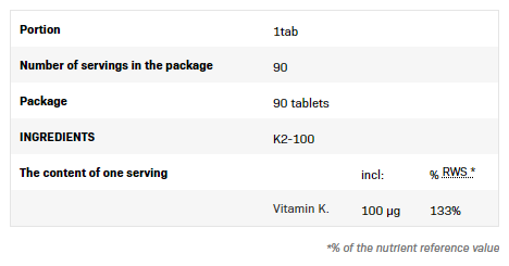 SFD Vitamin K2-100-factsheets