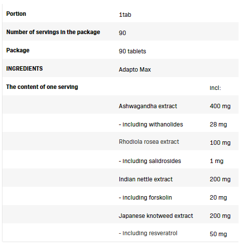 SFD Adapto Max-factsheets