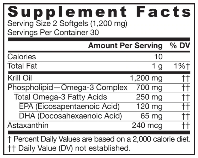 Jarrow Formulas Krill Oil-factsheets