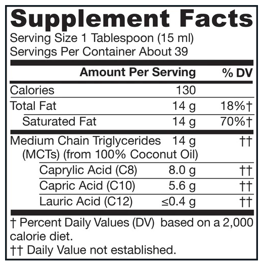 Jarrow Formulas MCT Oil-factsheets