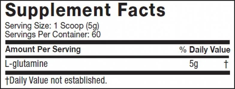 Muscletech Platinum Glutamine-factsheets