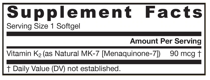 Jarrow Formulas MK-7-factsheets