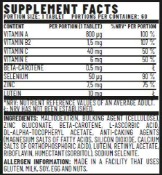 VitaCorp Vision Complex | Eye Health Formula-factsheets