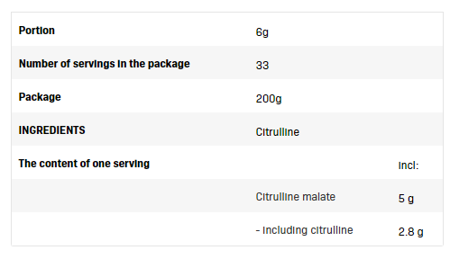 SFD Citrulline-factsheets