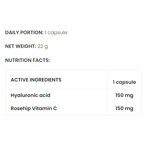 7NUTRITION HYALURONIC ACID 60 CAPS-factsheets