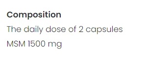 MSM 200 kaps-factsheets