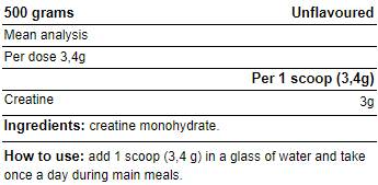 Yamamoto Nutrition CreaMass Powder-factsheets