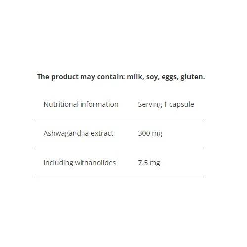 Hitec Ashwagandha - 60 Caps.-factsheets