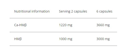 Hitec HMB - 200 Caps-factsheets