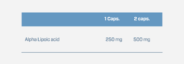 QUAMTRAX NUTRITION Alpha Acid Lipoic (ALA) 200mg / 60 caps-factsheets