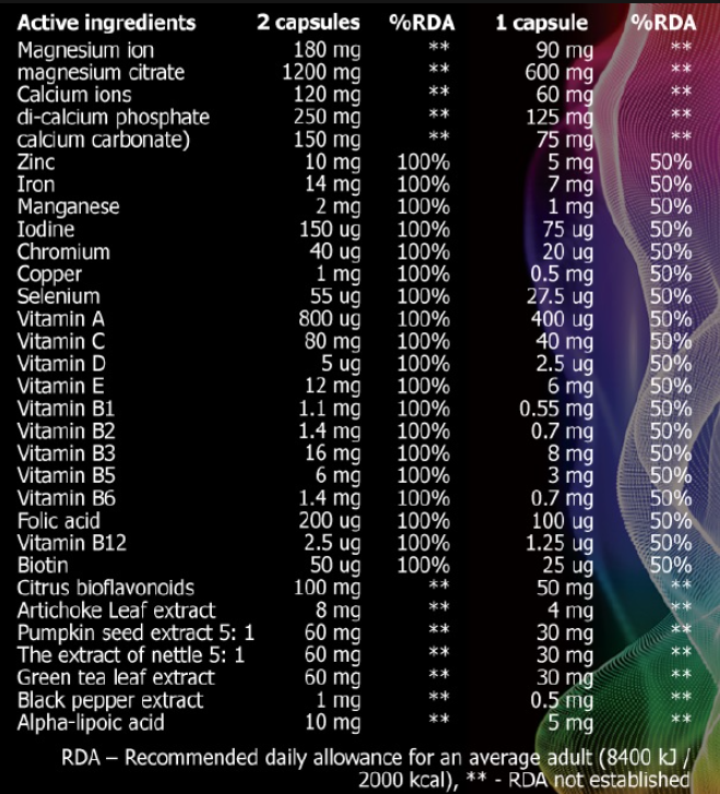 V-SHAPE SUPPS V-ITAMIN COMPLEX-factsheets