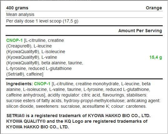 Yamamoto Nutrition Black Series - Kamikaze-factsheets