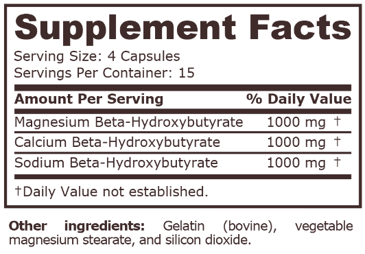 Pure Nutrition Keto Complex-factsheets