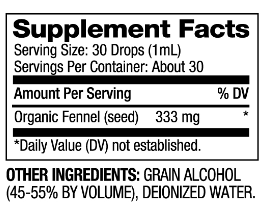 Biovea Fennel Liquid Drops-factsheets