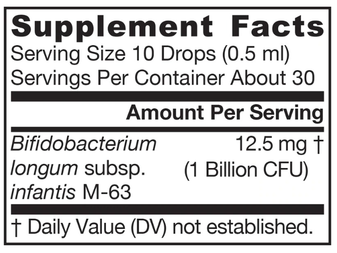 Jarrow Formulas Jarro-Dophilus Infant Drops-factsheets