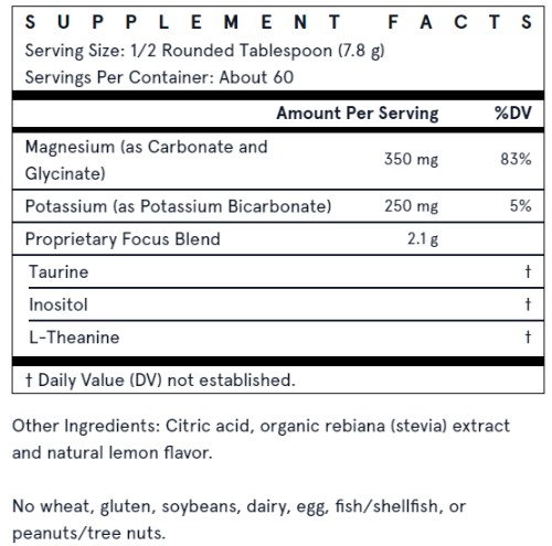 Jarrow Formulas Calming Day | Promotes Calm and Mental Focus-factsheets