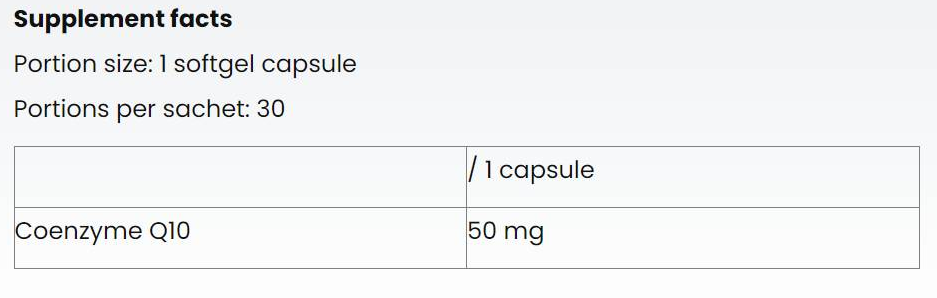 Nutriversum Coenzyme Q10 | CoQ10-factsheets