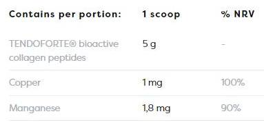 Osavi Collagen Peptides | Tendons and Ligaments with TENDOFORTE®-factsheets