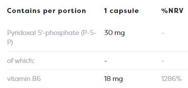 Osavi Vitamin B6 | P-5-P 30 mg-factsheets