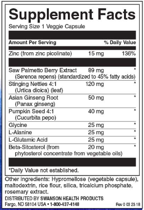 Swanson Prostate Essentials-factsheets