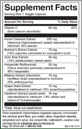 Swanson Delayed-Release Leg Vein Essentials-factsheets