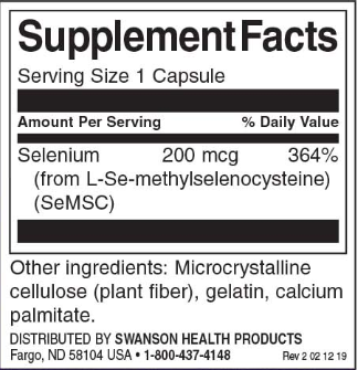 Swanson SeMSC Selenium-factsheets