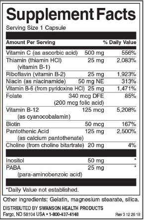 Swanson Super Stress B Complex-factsheets