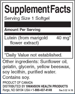 Swanson Lutein 40mg-factsheets