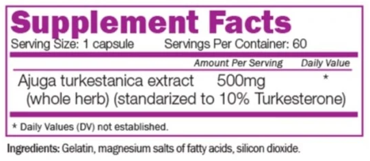 Naturalico Turkesterone-factsheets