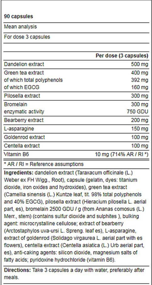 Yamamoto Nutrition Ai-Diurebol-factsheets