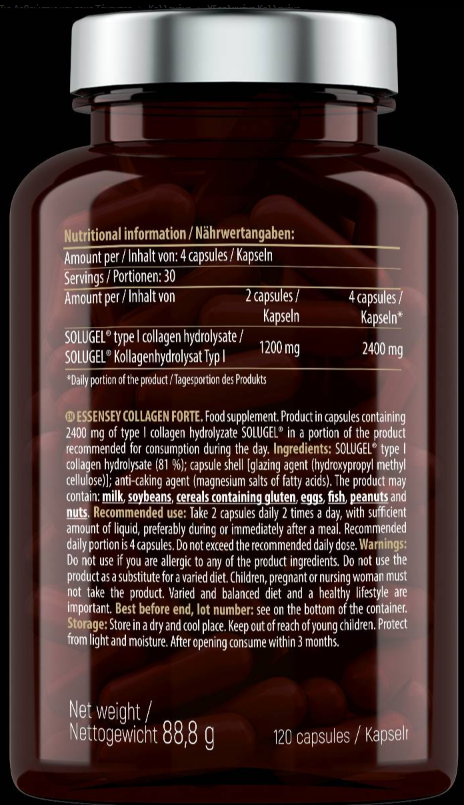 ESSENSEY Collagen Forte 600 mg-factsheets