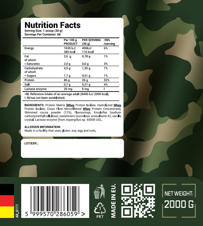 Army 1 ISO 1-factsheets