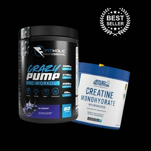 Fitholic Crazy Pump + Creatine Monohydrate FREE-factsheets