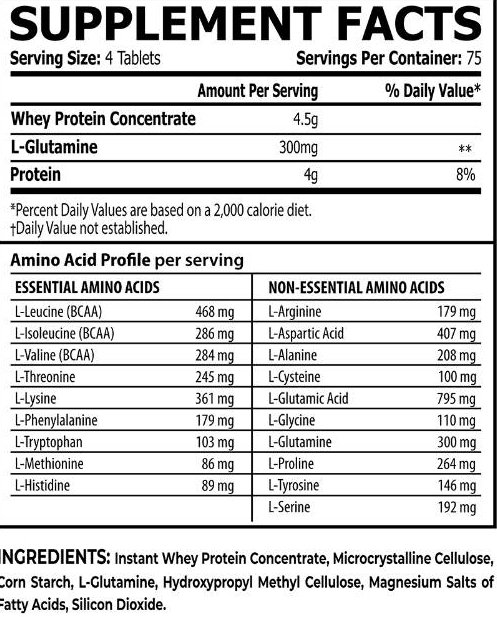Core Champs by Kai Greene Amino 6000 1000 mg-fisa nutrițională