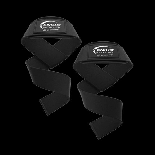 Genius Nutrition Lifting Straps GG-1 Black-fisa nutrițională