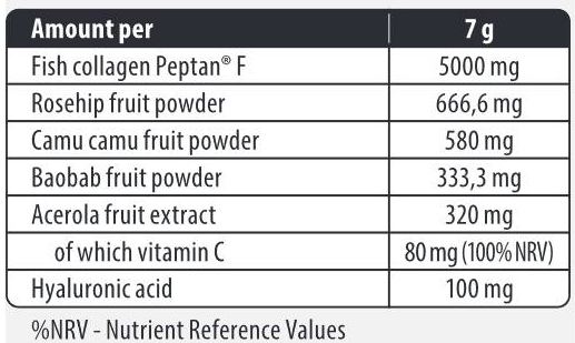 FA Nutrition Beauty Marine Collagen / with Superfoods and Hyaluronic Acid-fisa nutrițională