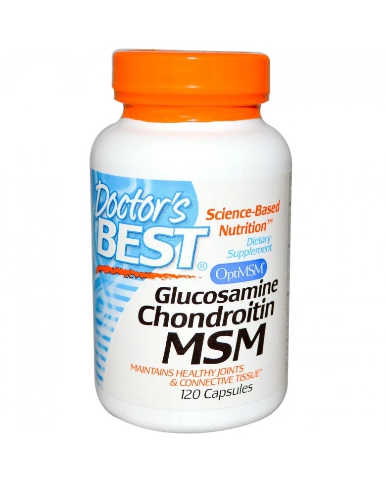 Doctors Best Glucosamine Chondroitin MSM 120 capsules