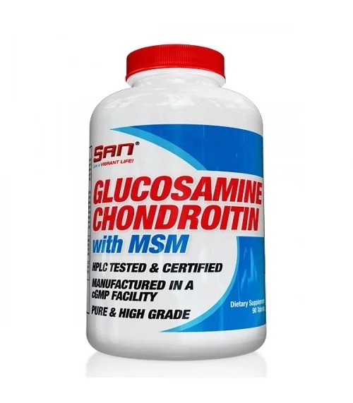 SAN GLUCOSAMINE CHONDROITIN WITH MSM 90 tabs