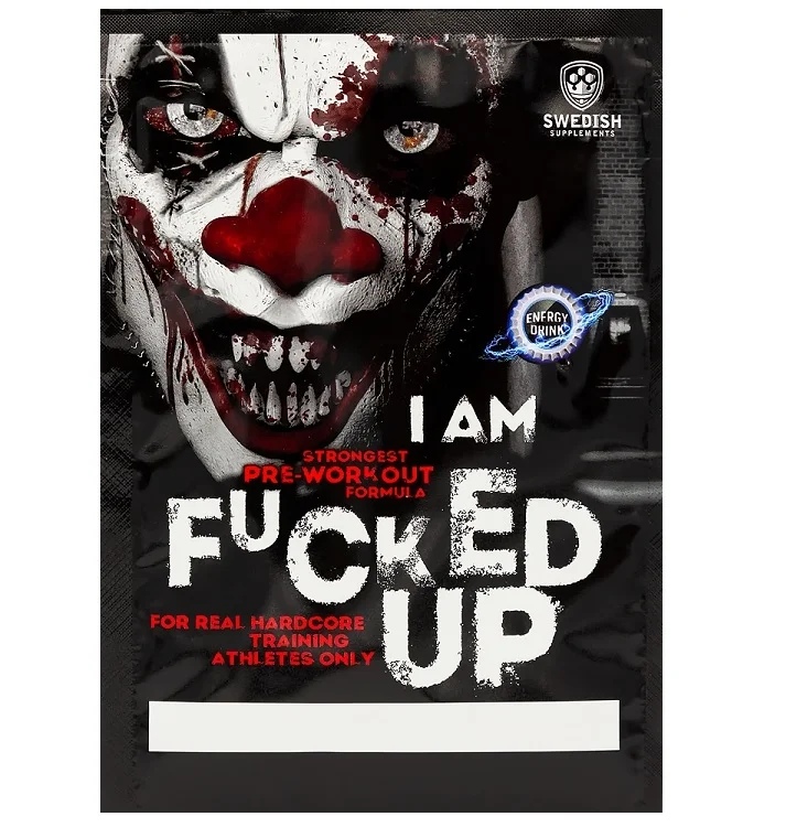 SWEDISH Supplements I am F#CKED UP JOKER Edition 10 g