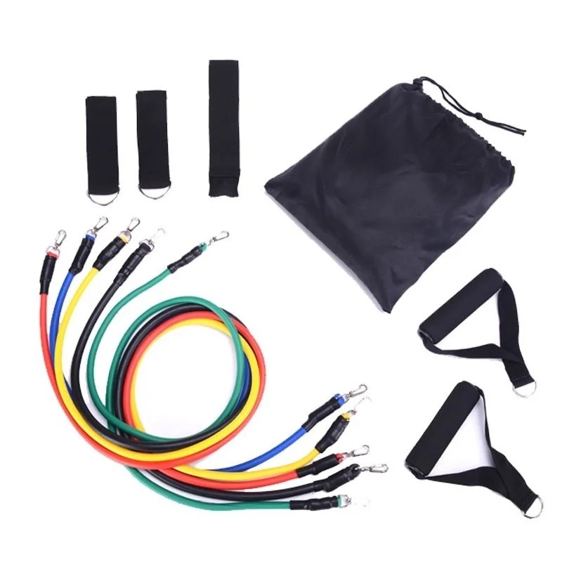 Active Gym 11 Piece Fitness Band Set / Resistance Band Set