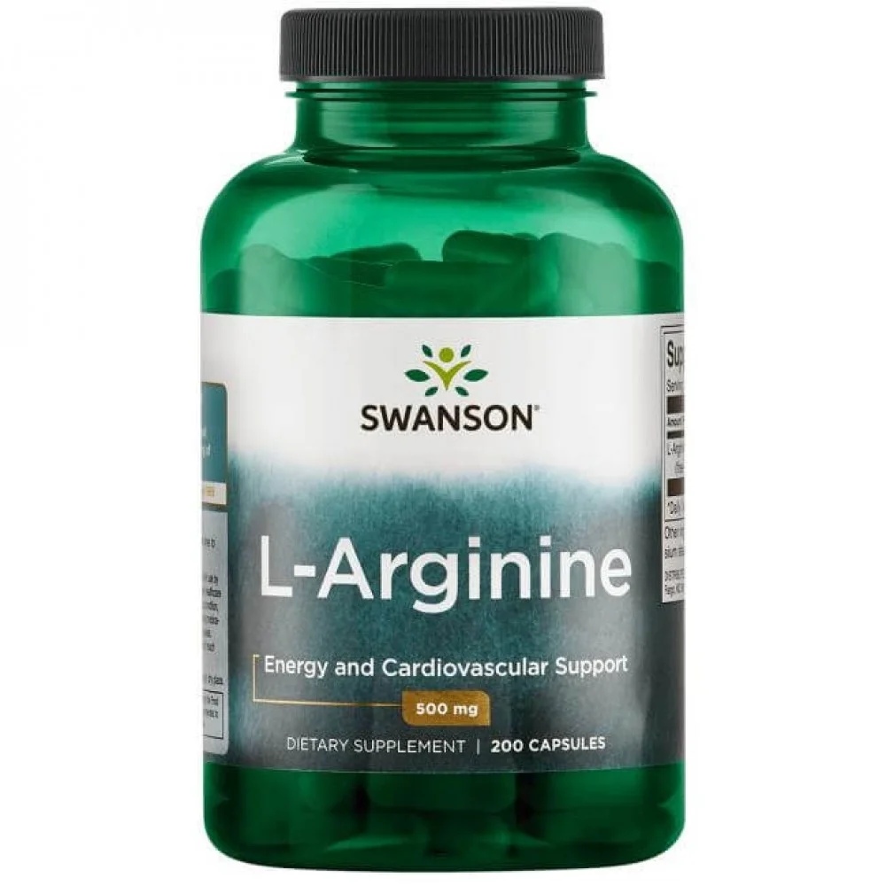 Swanson L-arginine 200 caps