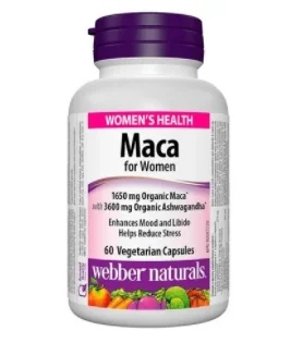 Webber Naturals Maca for WOMEN - 60 Caps